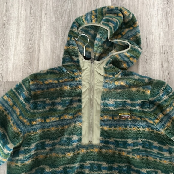 LL Bean size large hooded sweatshirt - Picture 3 of 6